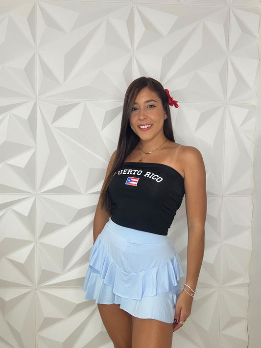 Baby Blue Skirt
